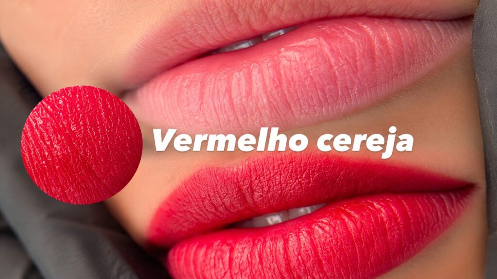 Micropigmentação de lábios antes e depois, apenas R$ 199,00