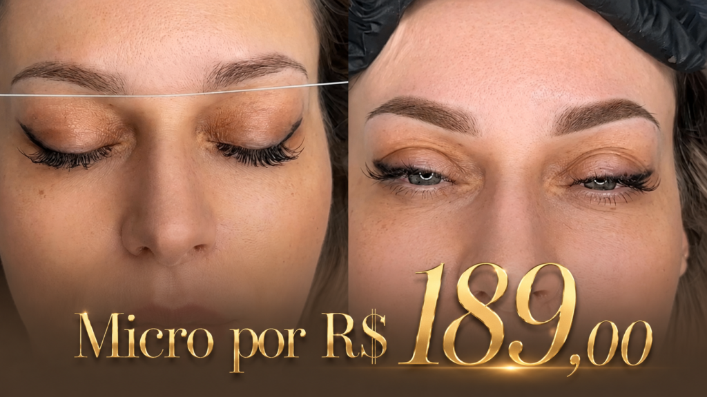 Micropigmentação: beleza, praticidade e cuidado