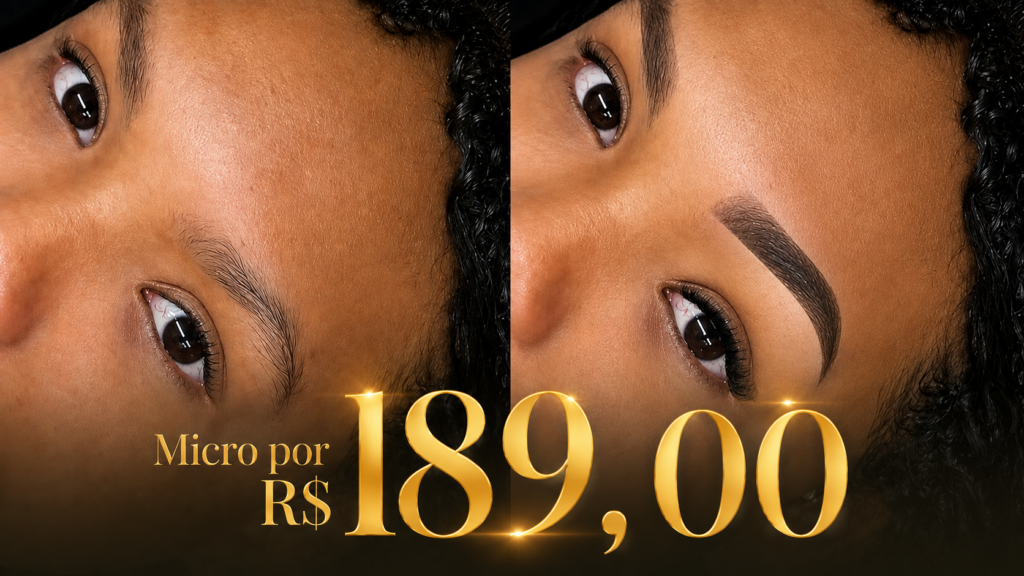 Micropigmentação cicatrizada: como fica a sobrancelha?