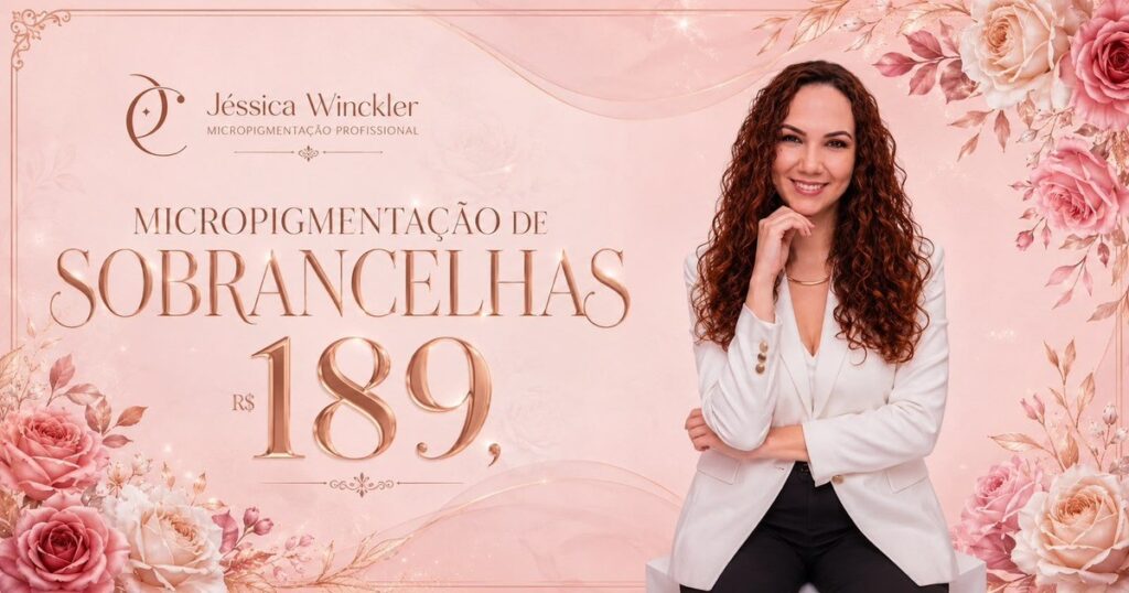 Home Micropigmentação de sobrancelhas com Jéssica Winckler na Zona Norte de Porto Alegre